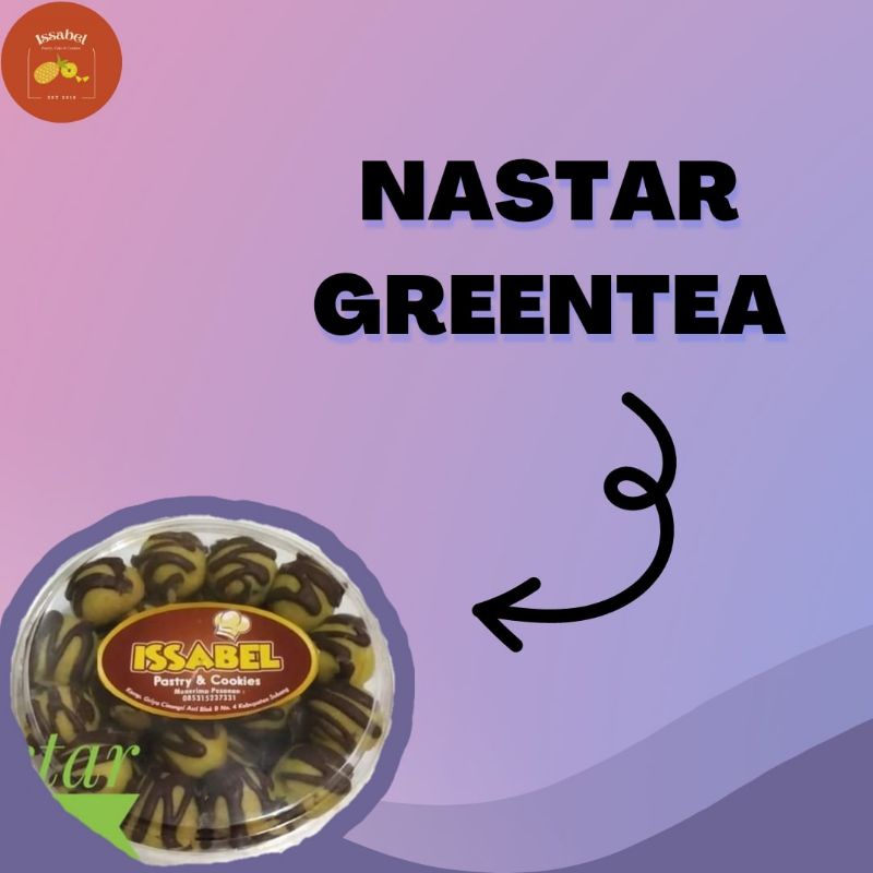 

Nastar Green Tea - Kue Kering Special Lebaran