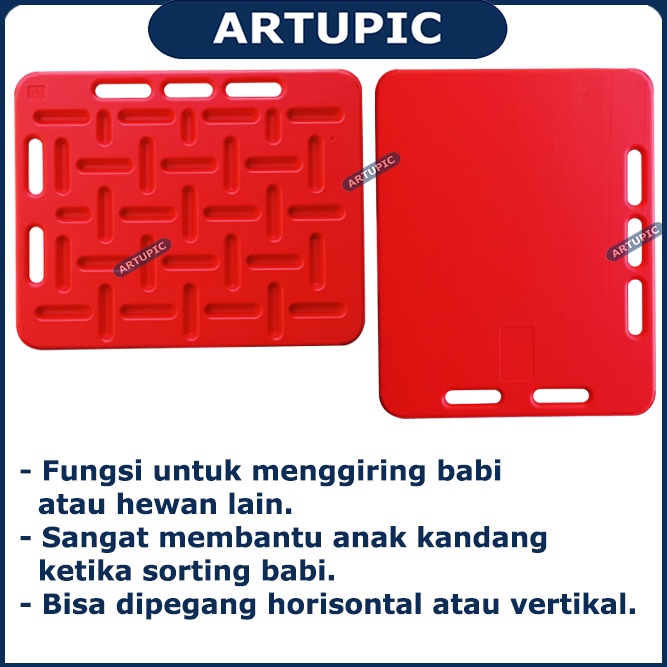 Papan Penghalang Babi 94x76x3 cm Pig Panel Board digunakan untuk menggiring Hewan Ternak seperti Babi Kambing dan lainnya