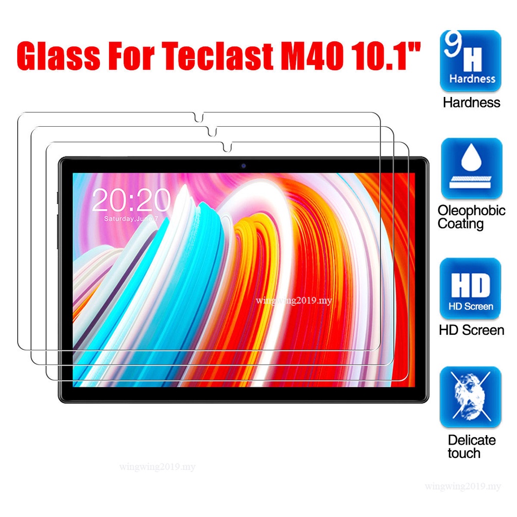 Tempered Glass Pelindung Layar Anti Gores Untuk Teclast T50 P20hd P20 HD P80X M40 T40 Plus M30 Pro