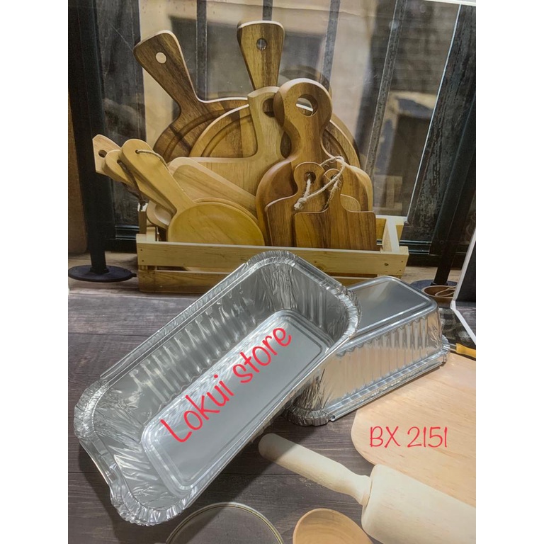 WADAH ALUMINIUM TRAY BX-2151 600ML - WADAH ALUMINIUM FOIL TRAY BX 2151