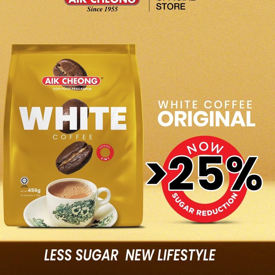 

Spesial disini--WHITE COFFEE ORIGINAL AIK CHEONG 456gr