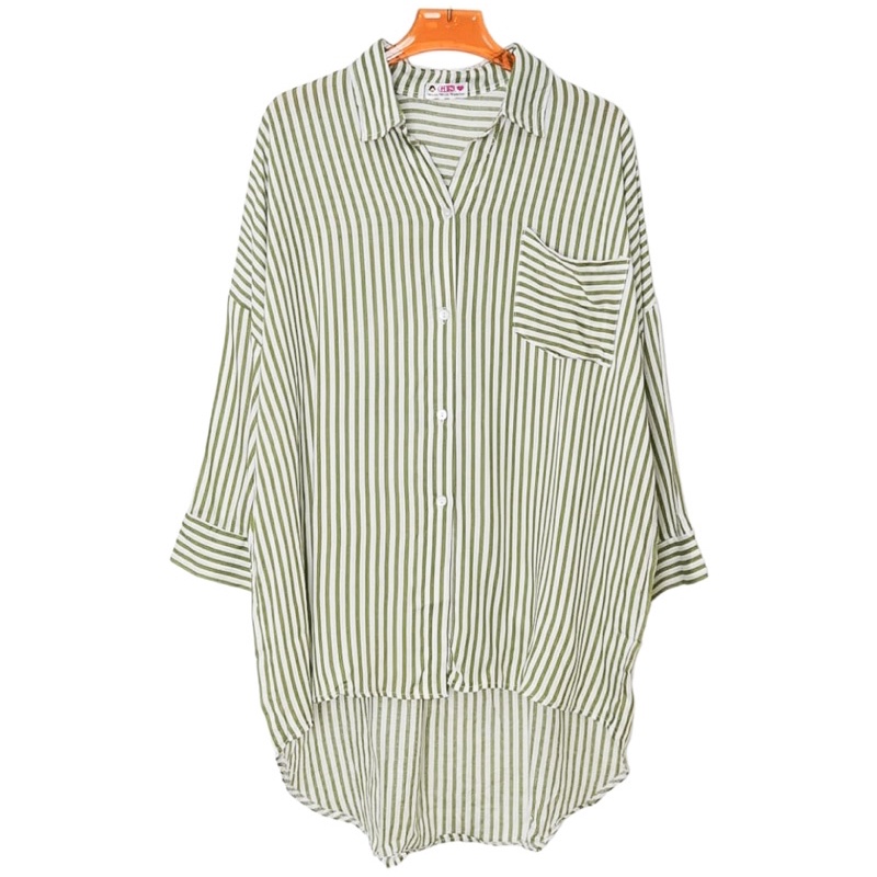 GFS RESTOK BEST SELLER NAZHA OVERSIZE SHIRT RAYON DIAMOND