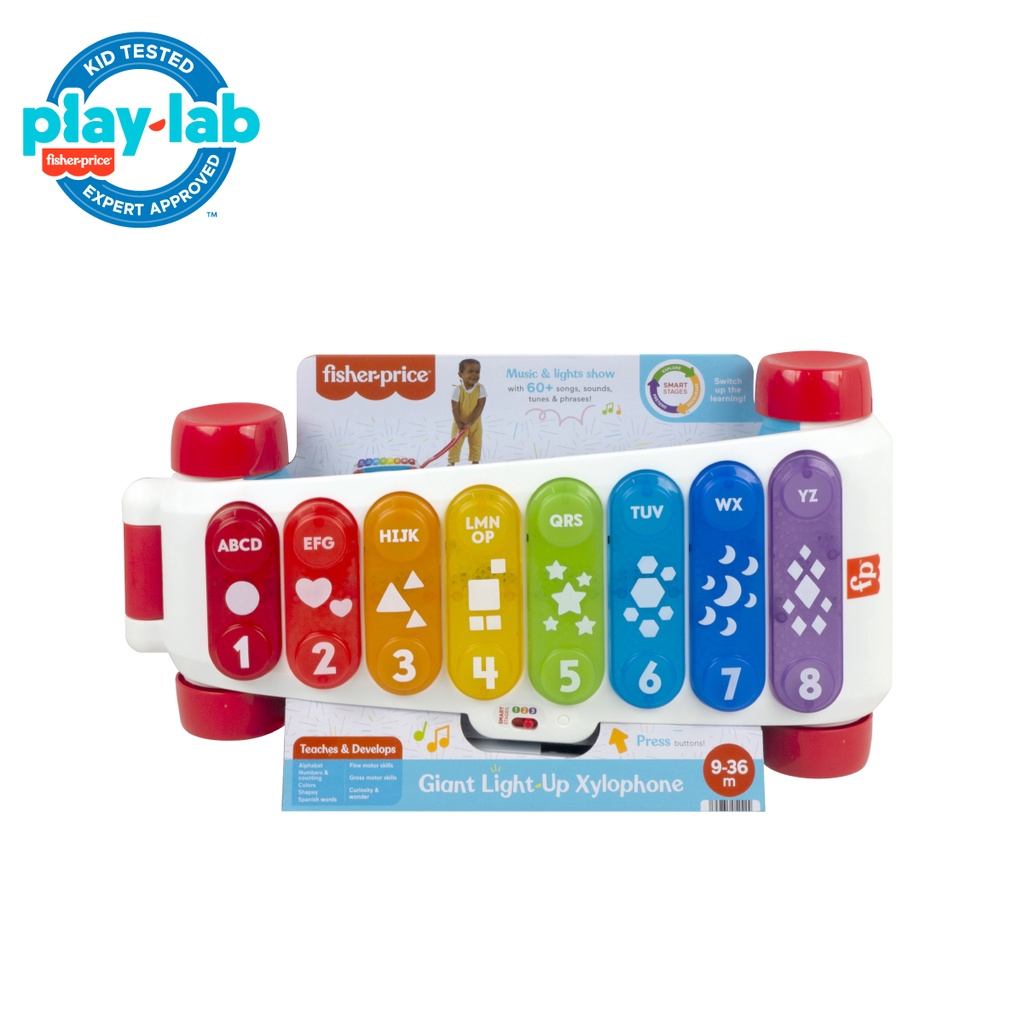 Fisher Price Giant Light-Up Xylophone - Mainan Edukasi Bayi