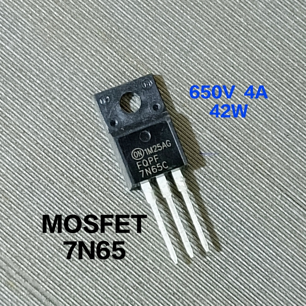 Tr Transistor Mosfet 7N65 (7 N65 7 N 65 7N 65) Original Asli