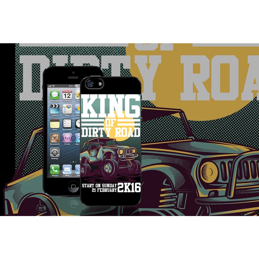 King Of Dirty Road Illustration