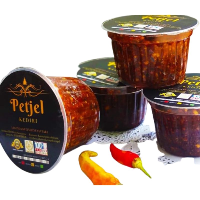 

Petjel Kediri Sambel Petjel Legenda Nusantara 125 g