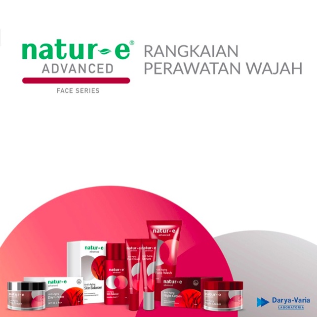 Natur E Advanced Series | Day Night Cream Serum Eye Cream Face Wash