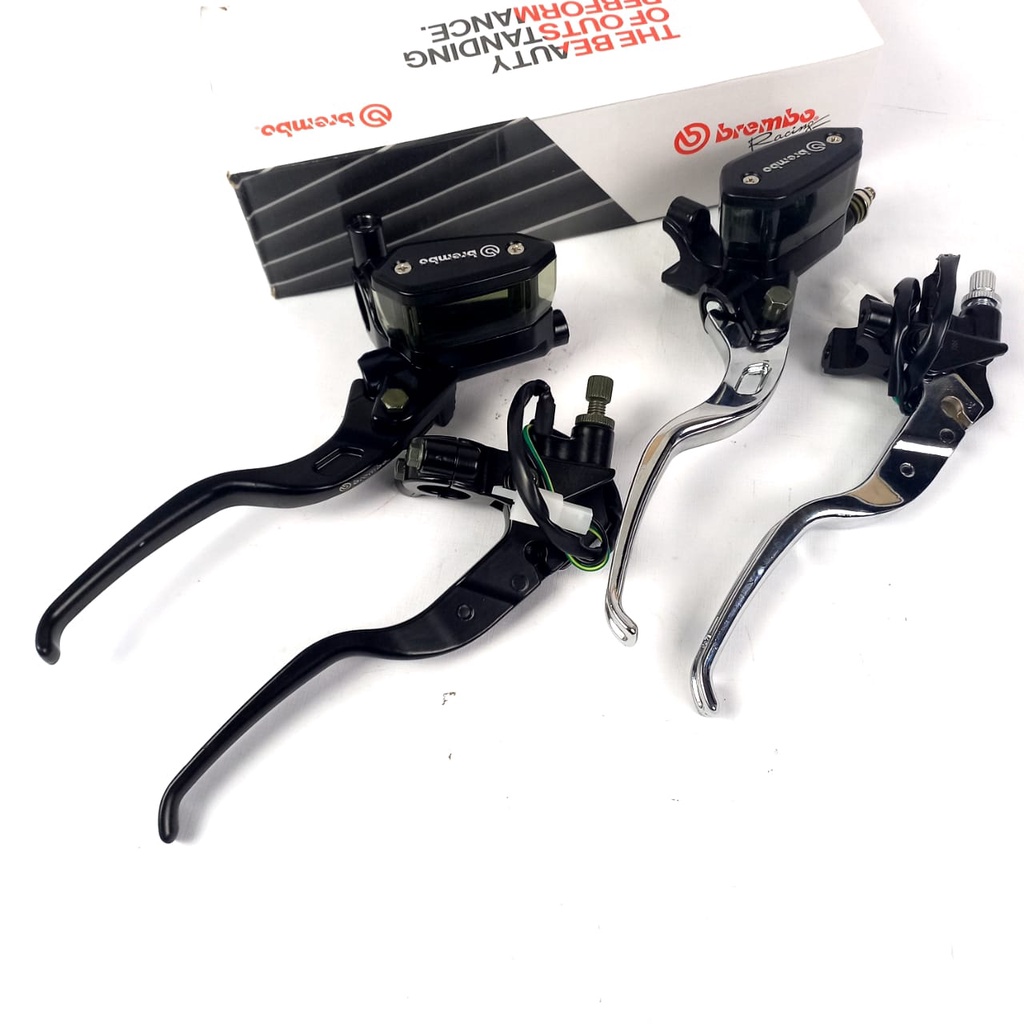 Master Rem Br3mb0 Oval Model Rcb Paket Handle Kopling Universal Semua Motor Br3mb0