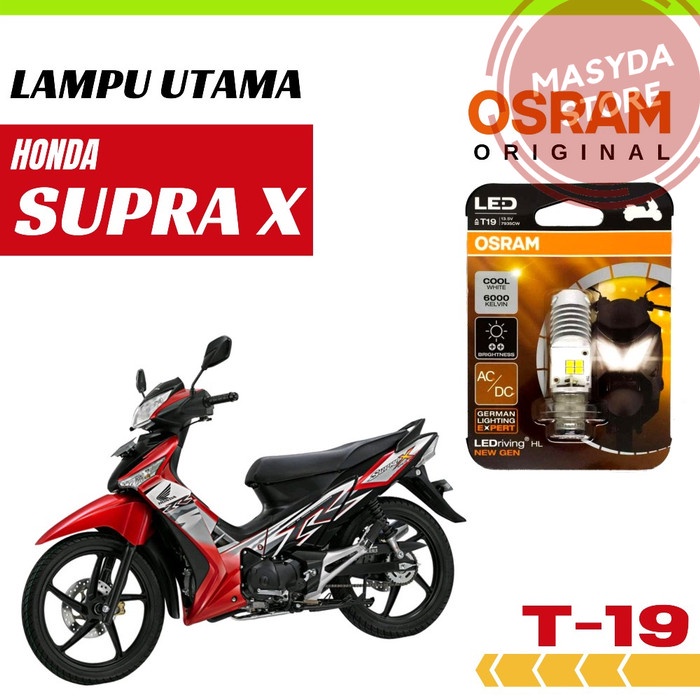 Lampu Depan LED Motor Supra x 125 Osram T19