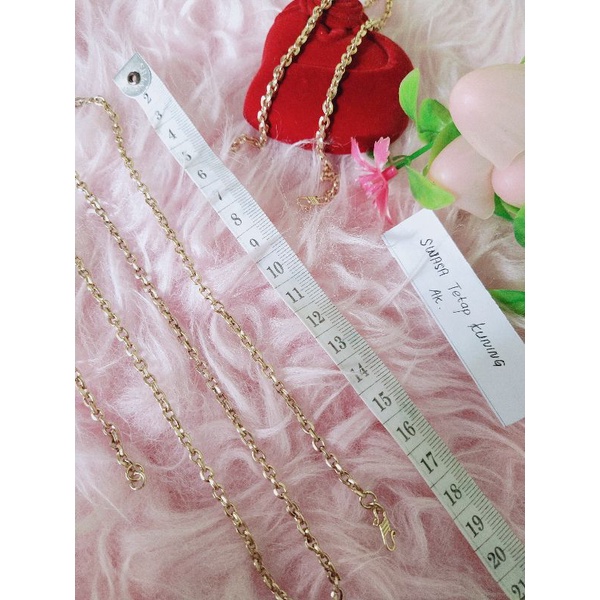 Emas Swasa Gelang Nori Kalung Nuri Dewasa dan Anak Ready Gelang Kaki Balita Dewasa