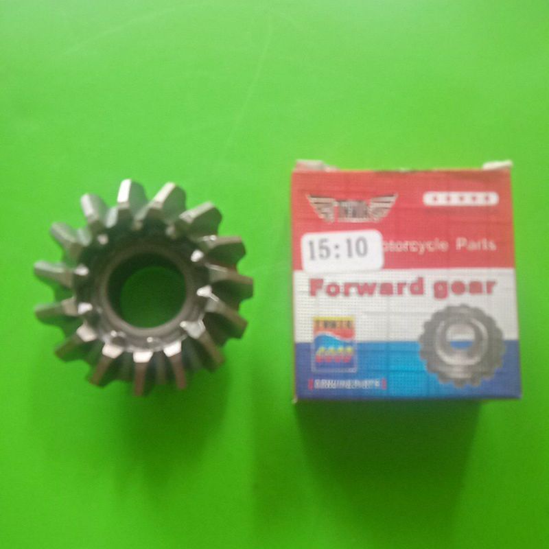 GEAR PINION 15:10 GIGI NANAS GEARBOX-GIRBOK SPAREPART MOTOR RODA TIGA VIAR KAISAR