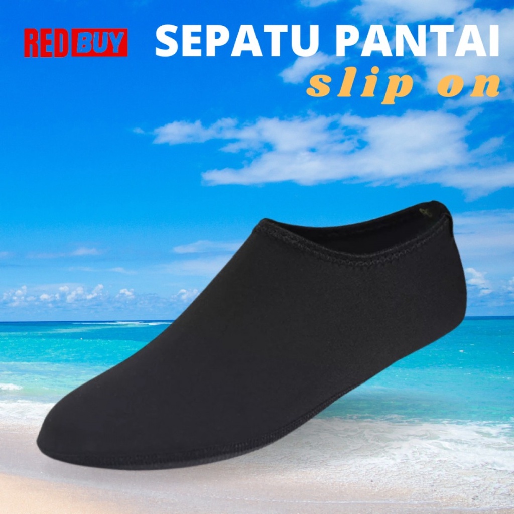 MWSC Sepatu Pantai Slip On Aqua Beach Slippers