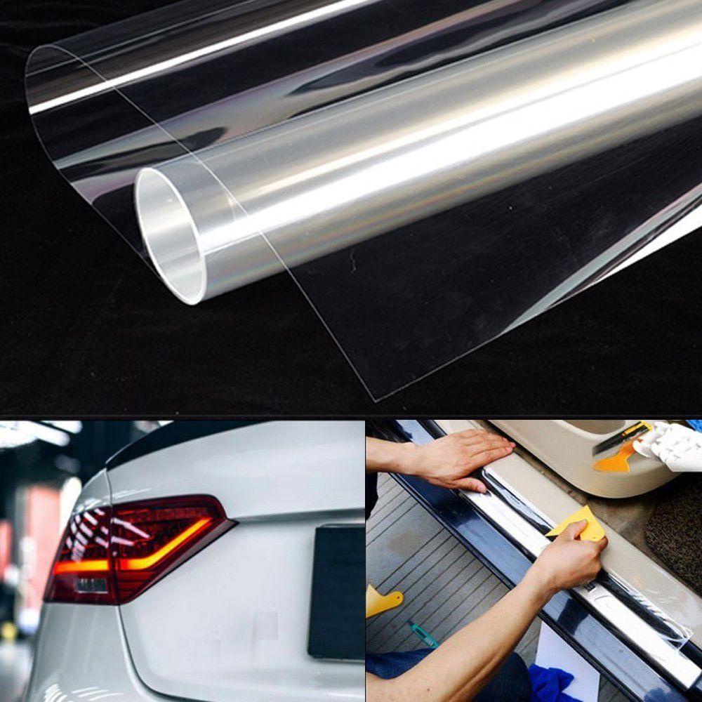 Quinton Film Pelindung Transparan PVC Bumper Anti Gores Auto Stiker Bening Anti Gores Decal