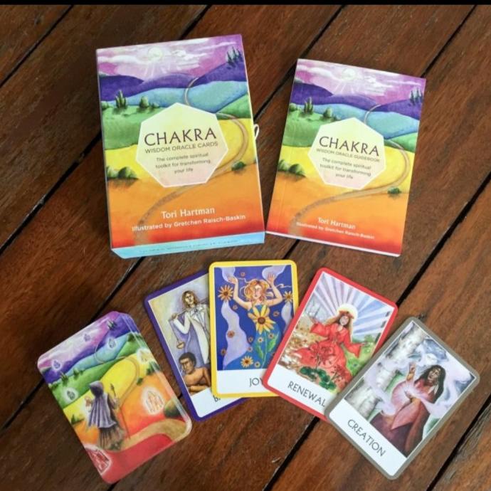 Chakra Wisdom Oracle Cards By Tori Hartman Terbaru