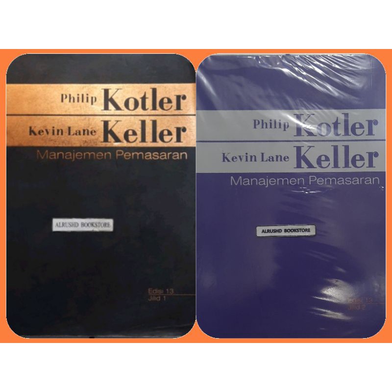 Buku (Ori 100%) MANAJEMEN PEMASARAN 1 dan 2 ~ Philip Kotler / Kevin Lane Keller