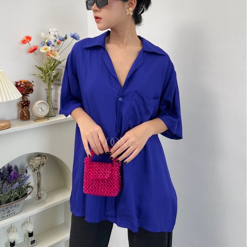 Kimmy Oversize | Kemeja Wanita Oversize | Kemeja Murah