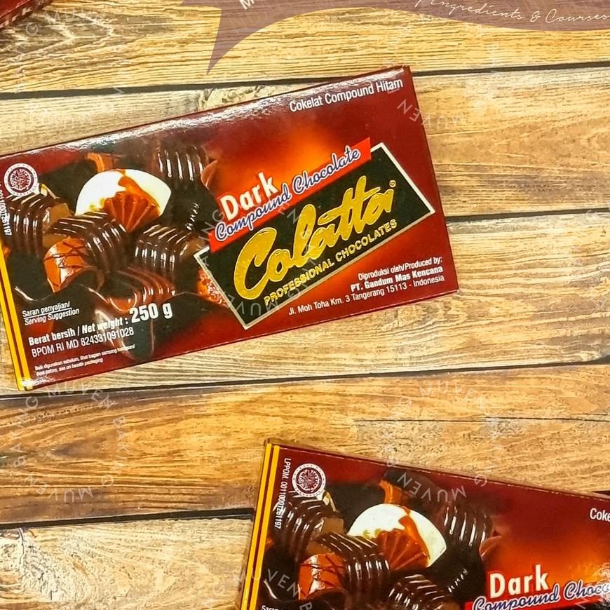 

STAR BRANDS COKLAT BATANG COLATTA DARK 250 Gr / CHOCOLATE COMPOUND COKELAT !!!