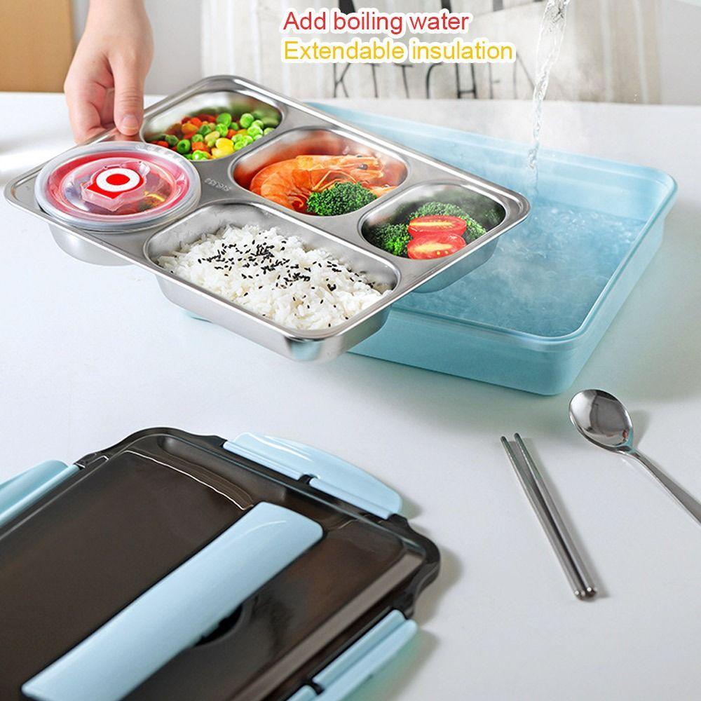 Top Insulation Lunch Box Seal Thermal Insulation Kotak Makan Kerja Persegi