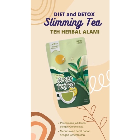 

Greentoxtea Teh Herbal Alami Pelangsing Masa Kini