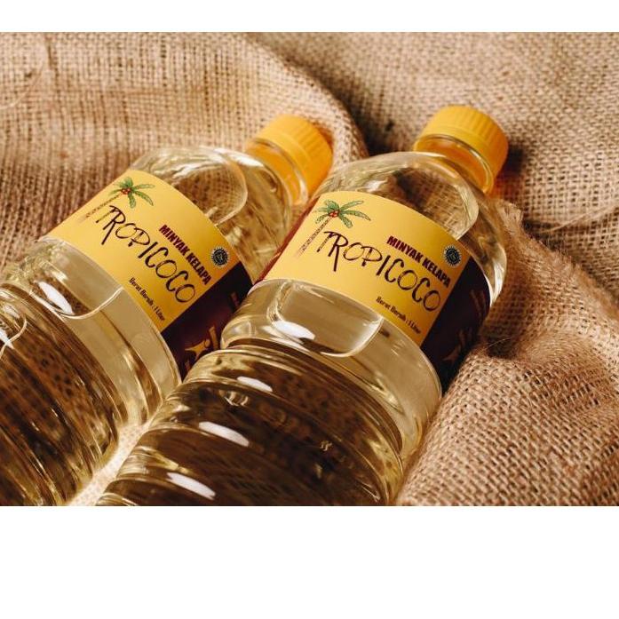 

10.10 Flash Sale Tropicoco - Minyak Kelapa Klentik 1L - Rendah Kolestrol - Coconut Cooking Oil - Minyak Goreng Kelap 