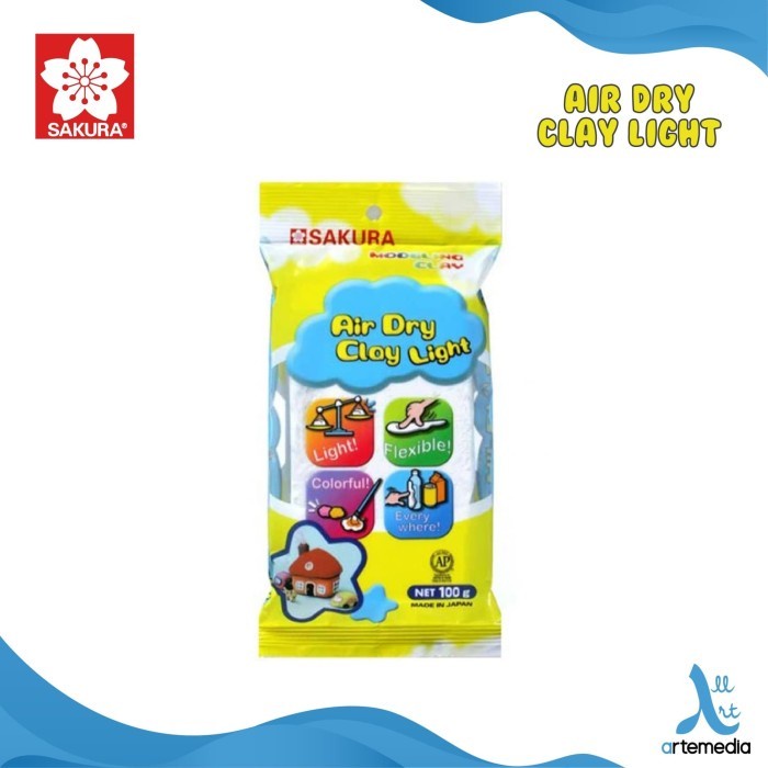 

Lucu Air Dry Clay Light Sakura Modeling Berkualitas