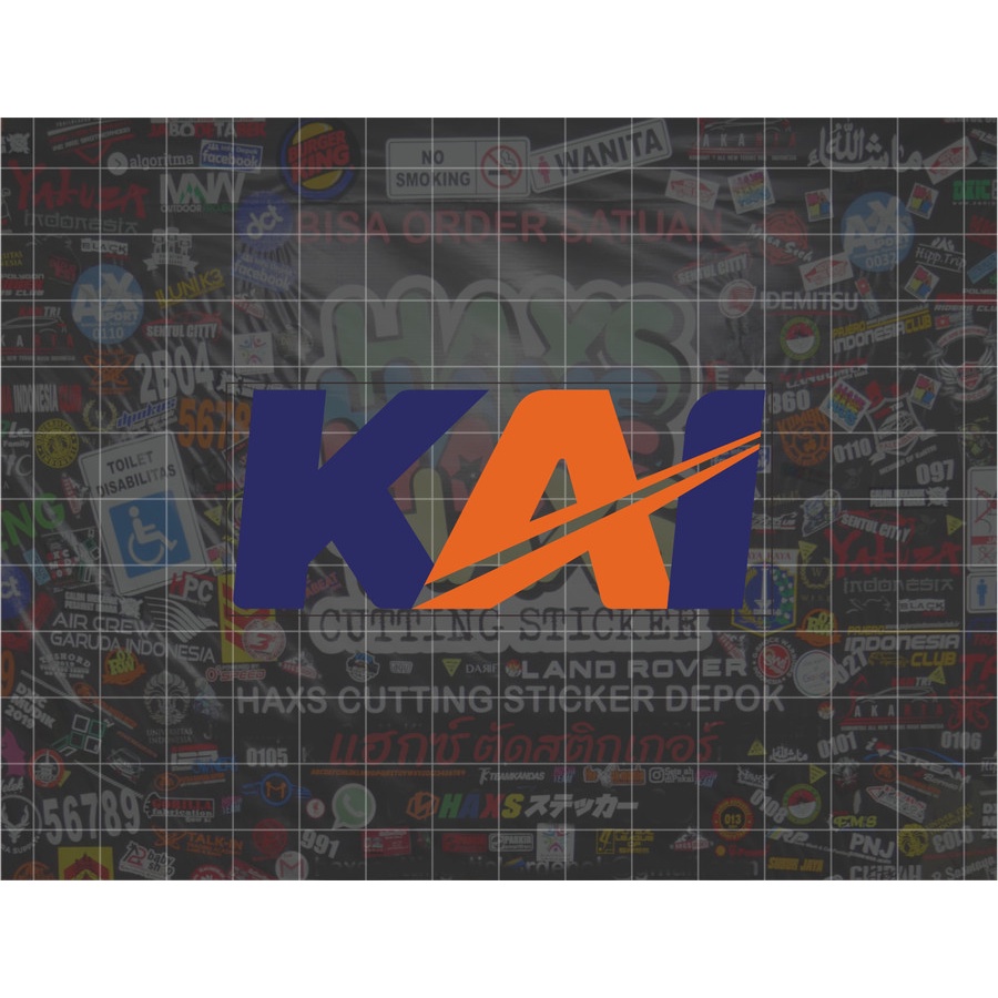 Cutting Sticker Kai Ukuran 8 Cm Untuk Mobil Motor