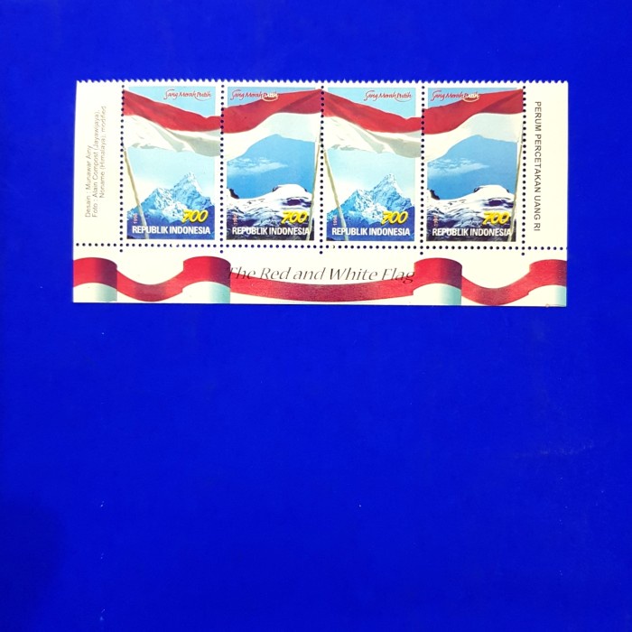 

Hadir Prangko Indonesia. Bendera. 1998. Sang Merah Putih Terbatas