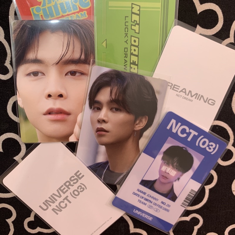 photocard jhonny dicon jhonny id card universe