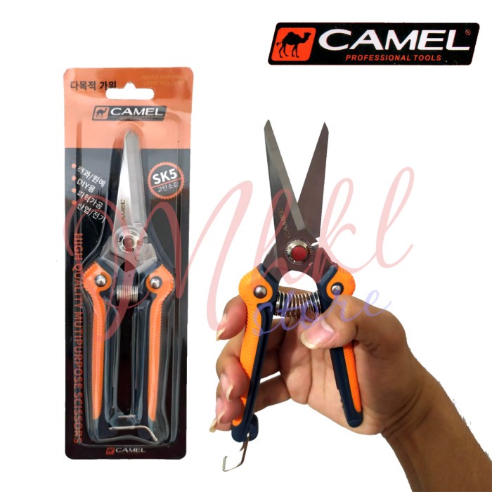 

Gaya Gunting Korea Dahan Kebun Daun Tanaman Ranting Rubber Grip 200Mm Hemat