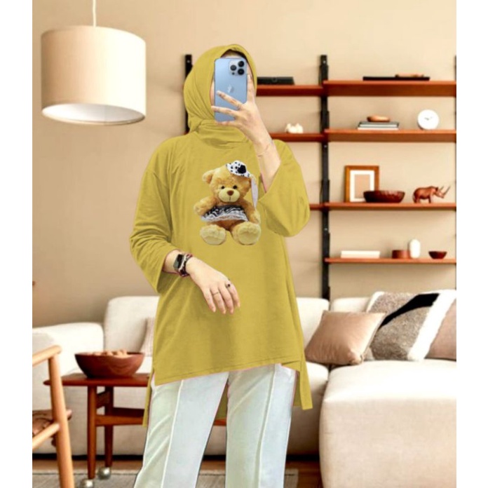 TUNIK FASHION BEAR KARAKTER SiZE  L XL XXL