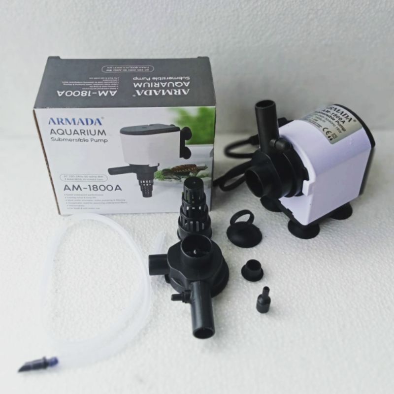 Power head ARMADA AM 1800 A mesin filter PH celup penyaringan aquarium