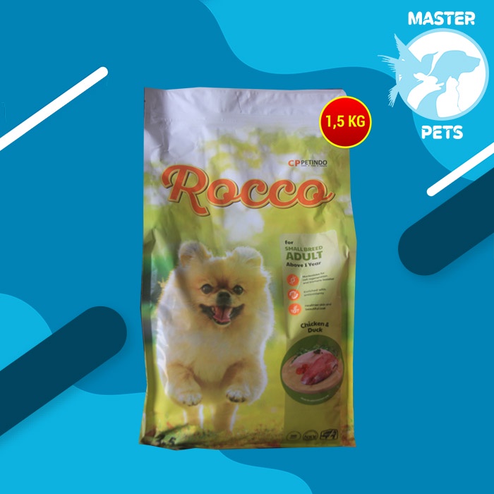 Makanan Kering Anjing Rocco Dry Dog food 1.5 KG