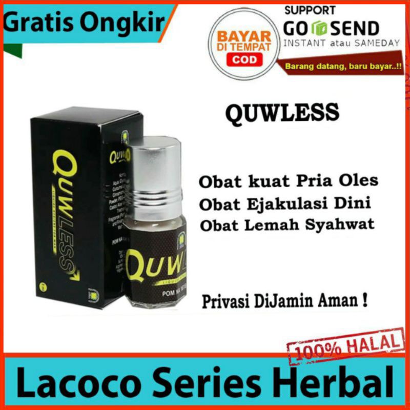 QUWLESS - OBAT KUAT PRIA - OBAT KUAT OLES PRIA - KUWLESS - QULES