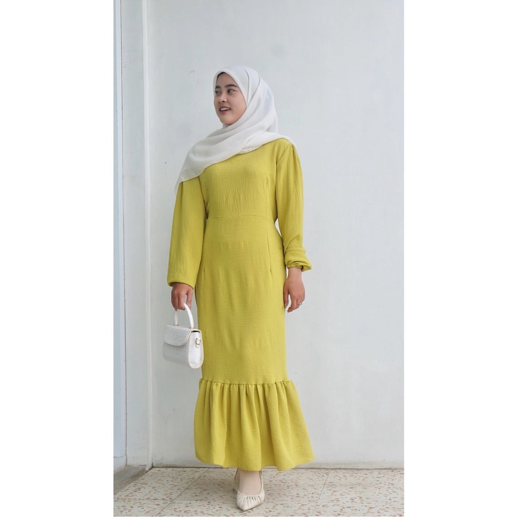 SENJA MIDI DRESS - DRESS WANITA - DRESS OVERSIZE - MIDI DRESS