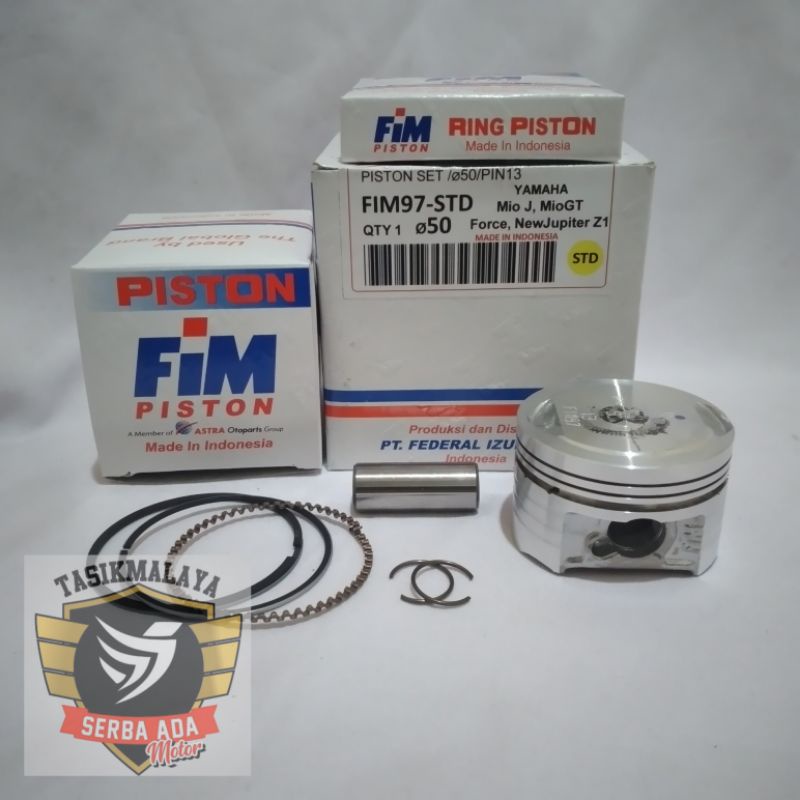 PISTON KIT SEHER KIT FIM 97 MIO J,MIO GT, X-RIDE, FORCE F1, JUPITER Z 1