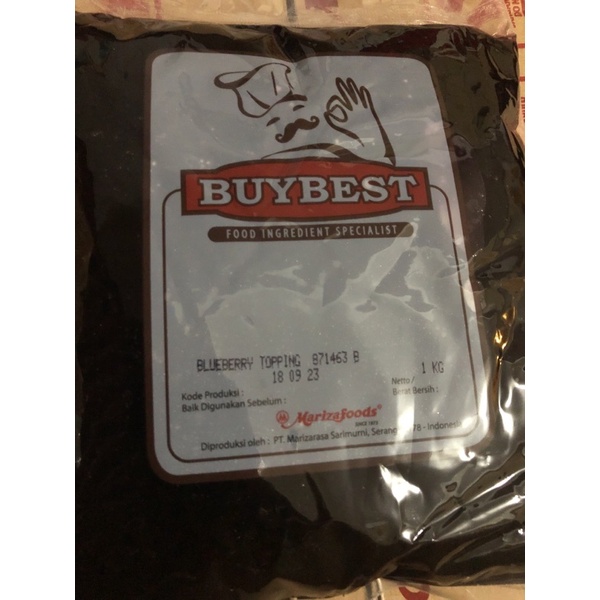 

Mariza / Buybest Blueberry Topping 1 kg