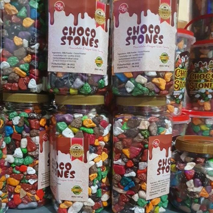 

66R♛ Choco stone 500gr Coklat kerikil turki Kirim Langsung