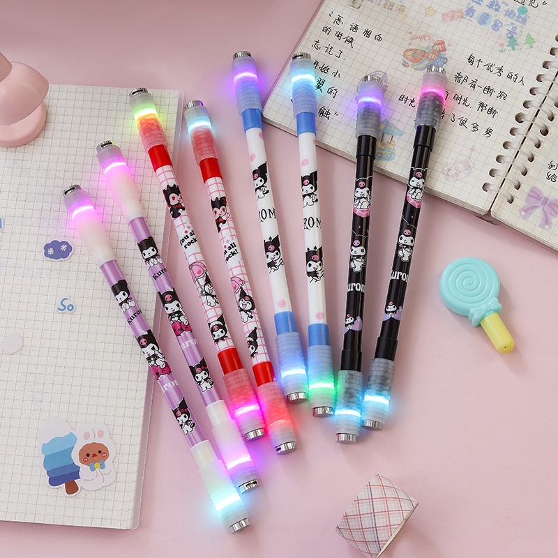 Pulpen Balance Pen Luminous Anti slip Bahan Plastik Untuk Stationery Sekolah / Kantor