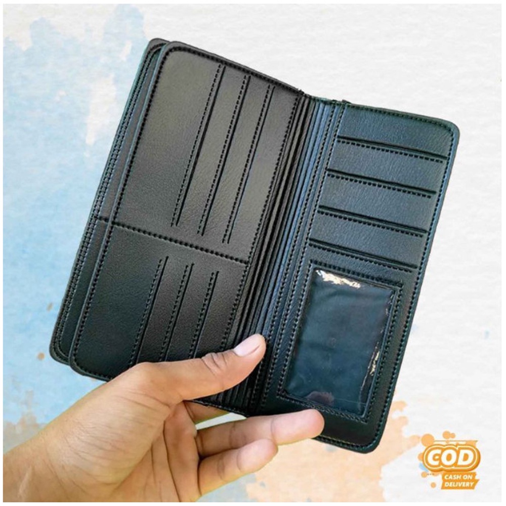 SHOPEE 6.6 SUPER SALE!! Dompet Kulit Pria Dompet Full Kulit Dompet Panjang Pria dan Wanita Men Wallet Fashion Casual Dompet  Exclusive