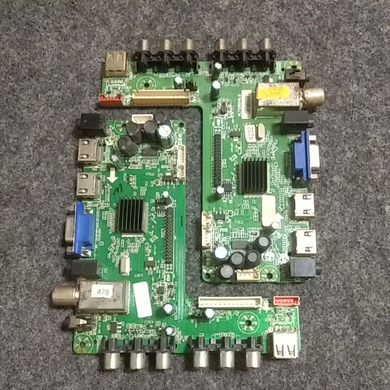 Mb Mainboard tv polytron PLD32D100 PLD 32D100 32D D100 32 INCH