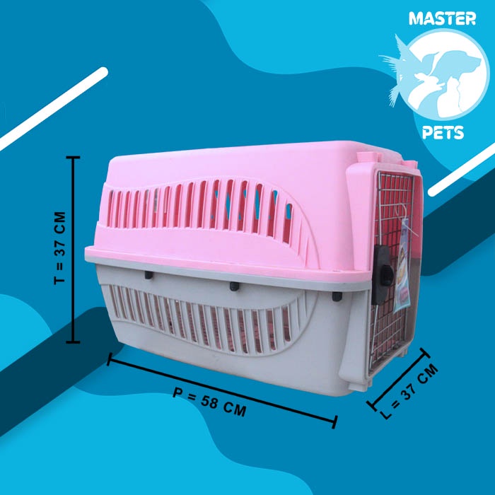 PET CARGO travel Kennel Box kandang murah kucing cat cage