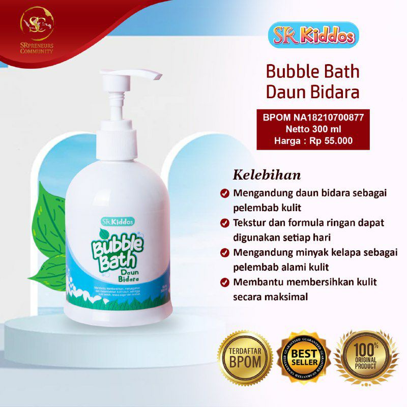 Jual Bubble Bath SR12 / Sabun Cair Bayi / Sabun Mandi Cair Anak / Sabun ...