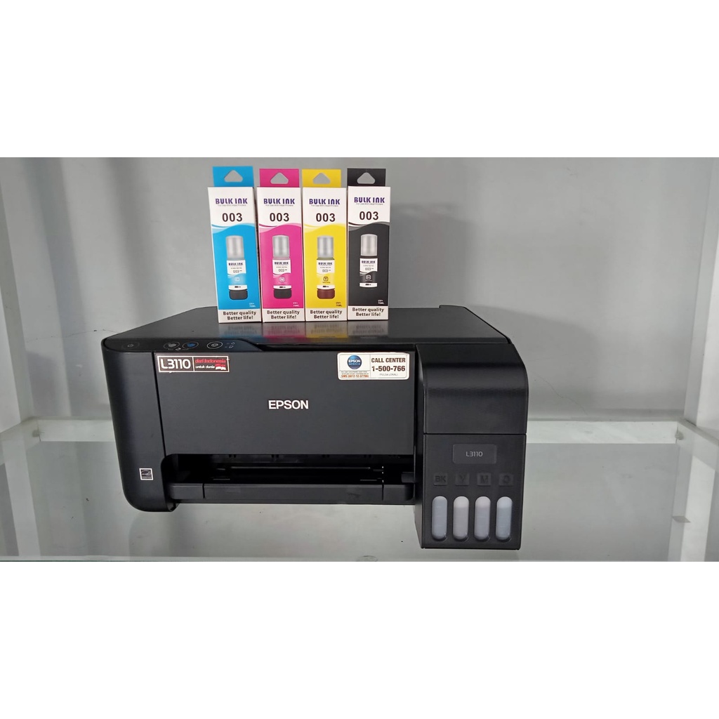 PRINTER EPSON L3110 SECOND ALL IN ONE (PRINT,SCAN,COPY) / FREE TINTA BULK INK 003