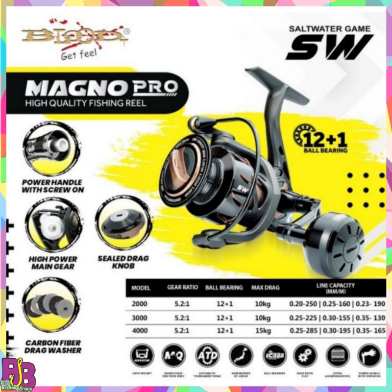 reel pancing blood magno 4000sw 4000 sw power handle
