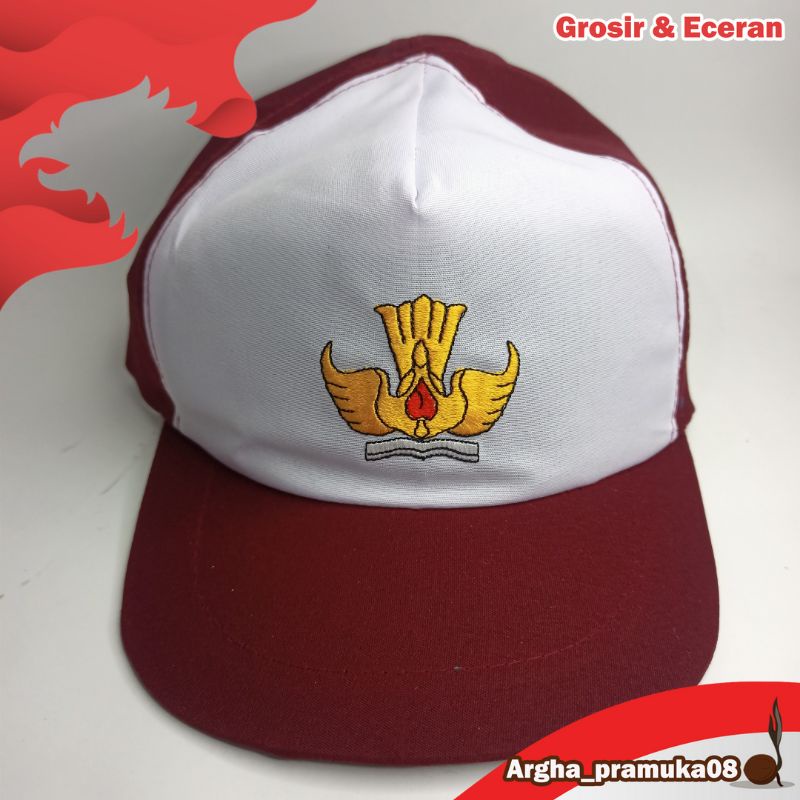 topi SD SMP SMP / topi gerakan Pramuka/topi siaga putra putri