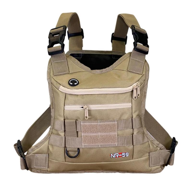 tas dada tactical Chestbag Original NR59 Rompi Krem