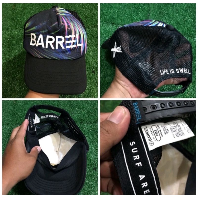 Topi 2nd Branded trucker BARREL