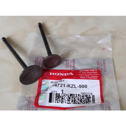 KLEP SET MOTOR HONDA0 BEAT FI SCOOPY FI BEAT ESP BEAT KARBU VARIO FI SPACY KZL