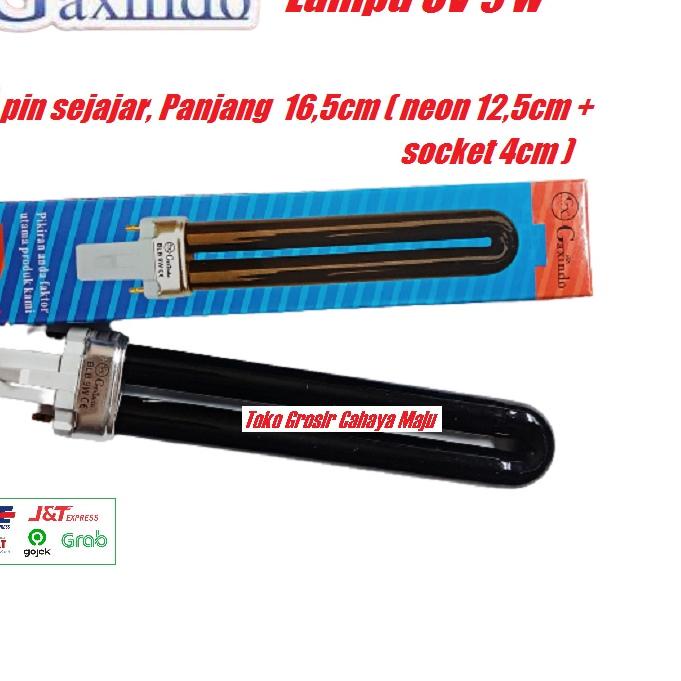 Terbaru dan terlaris Lampu UV PL-S 9 W Tester Uang Palsu Model TUSUK 9W Money Detector Lamp 