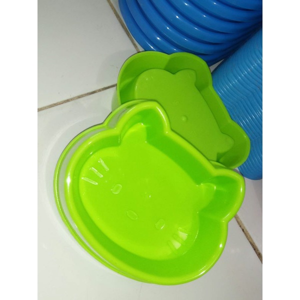 Tempat Makan Karakter kitty/Wadah makanan Murah